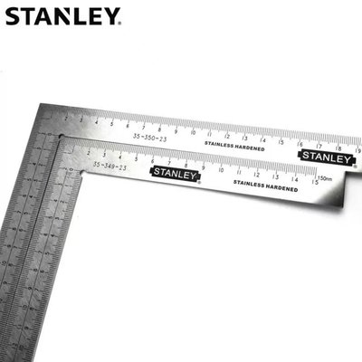 史丹利不锈钢直角尺