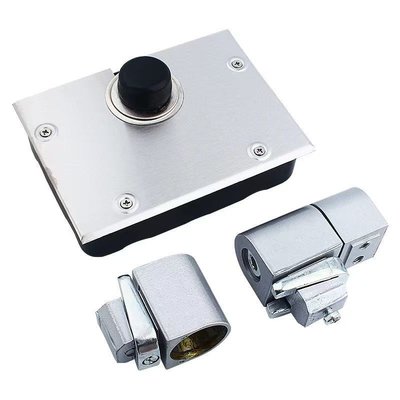 澜顿开门合页银灰色小号-承重90KG