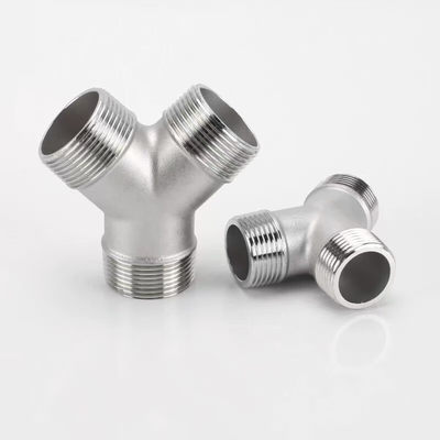 逸勍304304 Y型外丝三通 DN25 1寸[外径32mm]