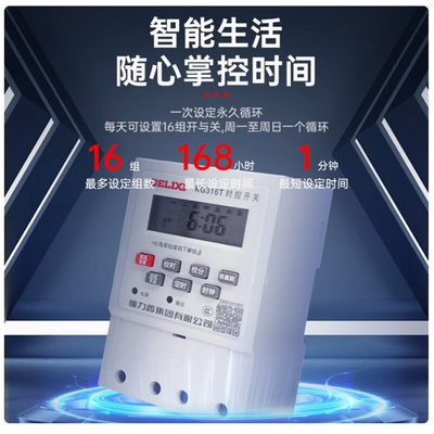 德力西电气时控开关KG316T 220V