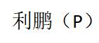 利鹏（P)